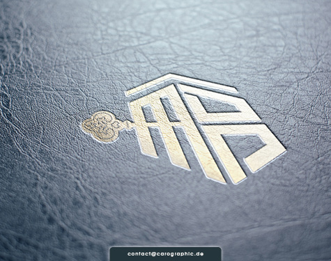 Vektorisiertes Monogramm-Logo nach Vorlage für präzise Reinzeichnung, skalierbare Anwendungen und professionelle Markenreproduktion